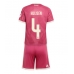 Real Madrid Dean Huijsen #4 Barnkläder Tredje matchtröja till baby 2026-27 Kortärmad (+ Korta byxor) Billigt